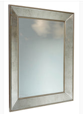 Rectangular champagne mirror