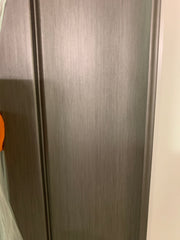 Boats reflet with grey scoop frame