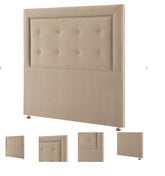 Respa Sapphire buttoned headboard with studs king size.