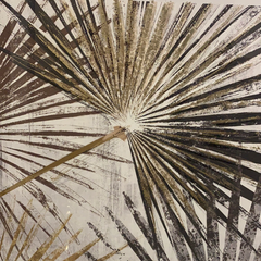 Black and Gold Leaf Art Picture click n collect