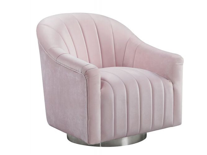 Vega swivel chair instore only blush pink clearance deal Last one for collection only
