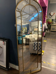 Full length window arch mirror 180 cm