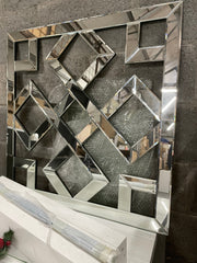 Manhattan large geo mirror reduced disposal sale instore purchase