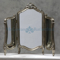 Gold Boudoir Tri Mirror