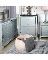 Blush pink storage hamper pouffe stool instore clearance for collection no exchange