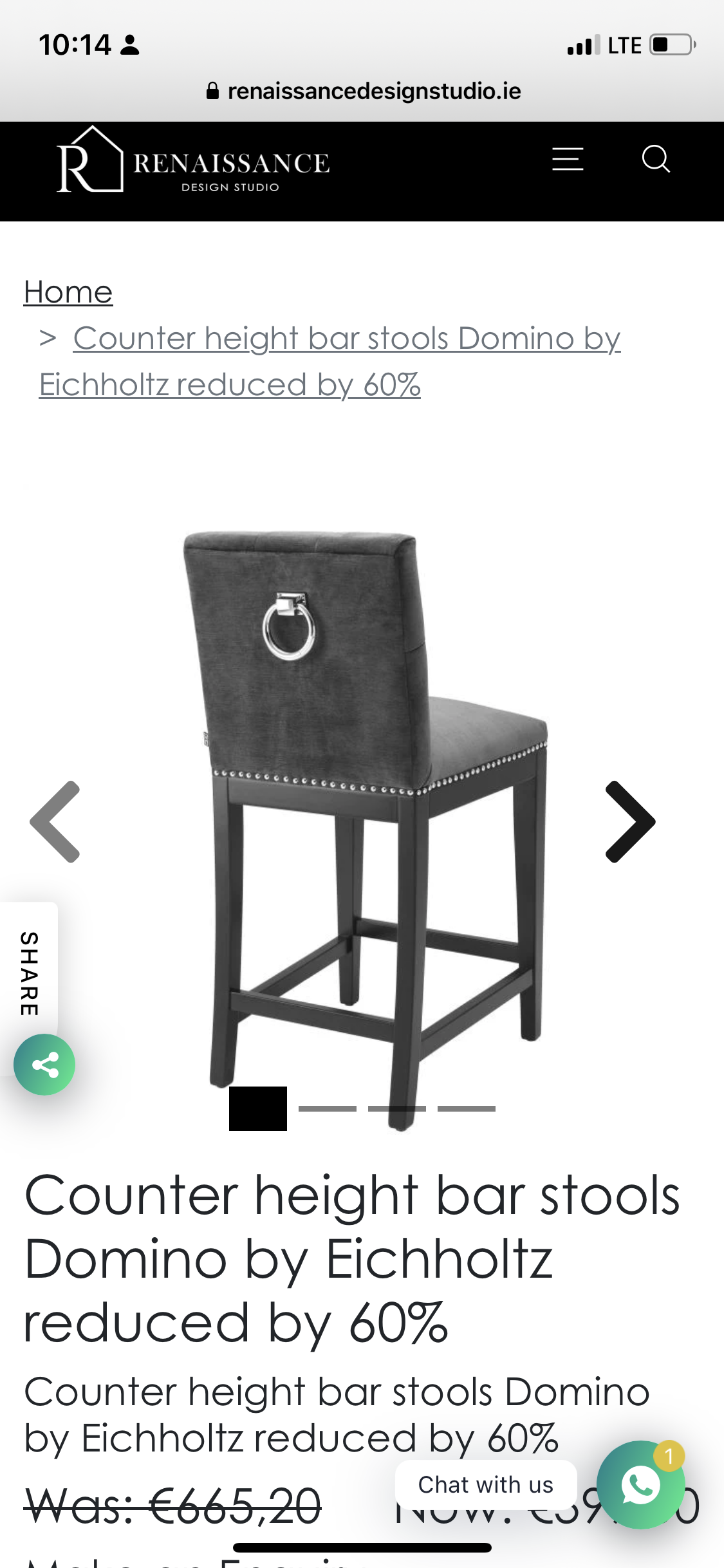 Stools on clearance for warehouse collection only