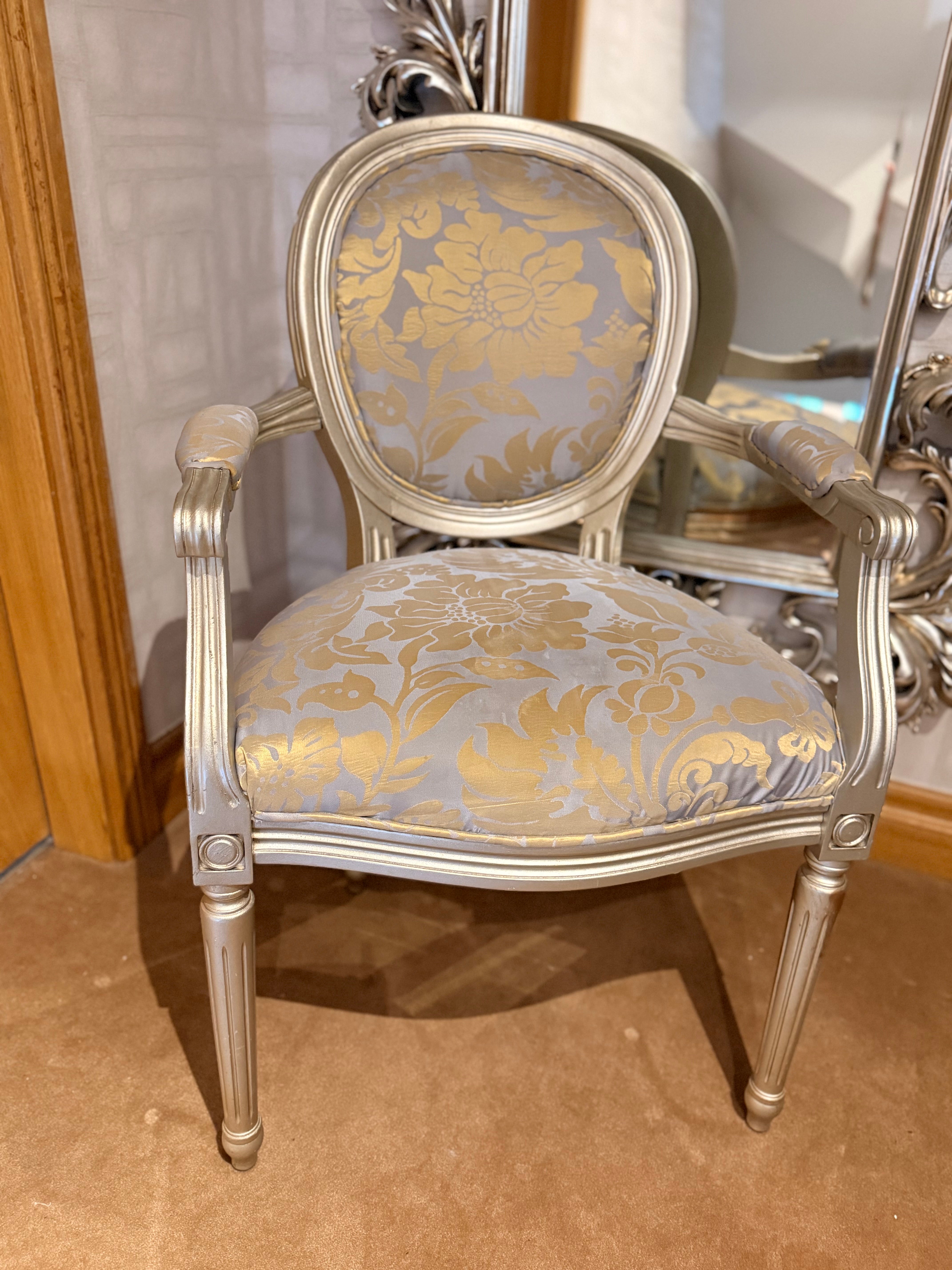 French style occasional chair . Pick up only