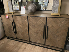 Herringbone Sideboard on clearance offer purchase view and pay  Instore only