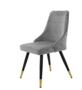 Ava dining chairs with gold cap  on clearance almost half price offer. Disposal complete sets only