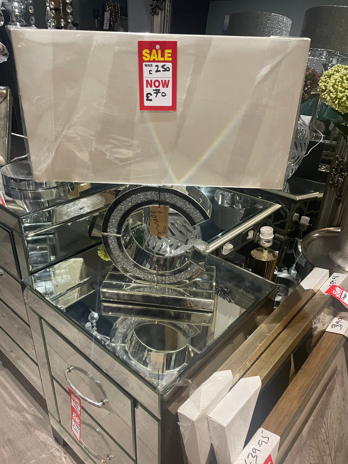 Chanel C  lamp w shade disposal sale Instore only