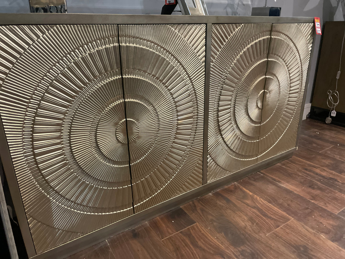 Aztec large  sideboard . Sold as seen. Pay instore only