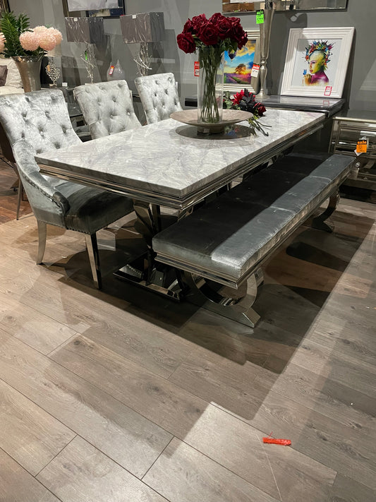marble dining tables on clearance offer ex display View Instore to purchase and pay
