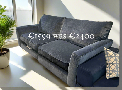 Westbridge Maxwell extra large sofa in kyra indigo reduced by €600 View Instore