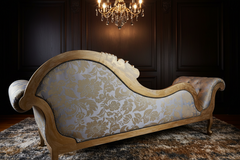 Chaise longue sofa French style.  View instore