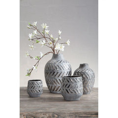 Helaine vase in geometric pattern  reduced half price