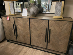 Herringbone Sideboard on clearance offer purchase view and pay  Instore only