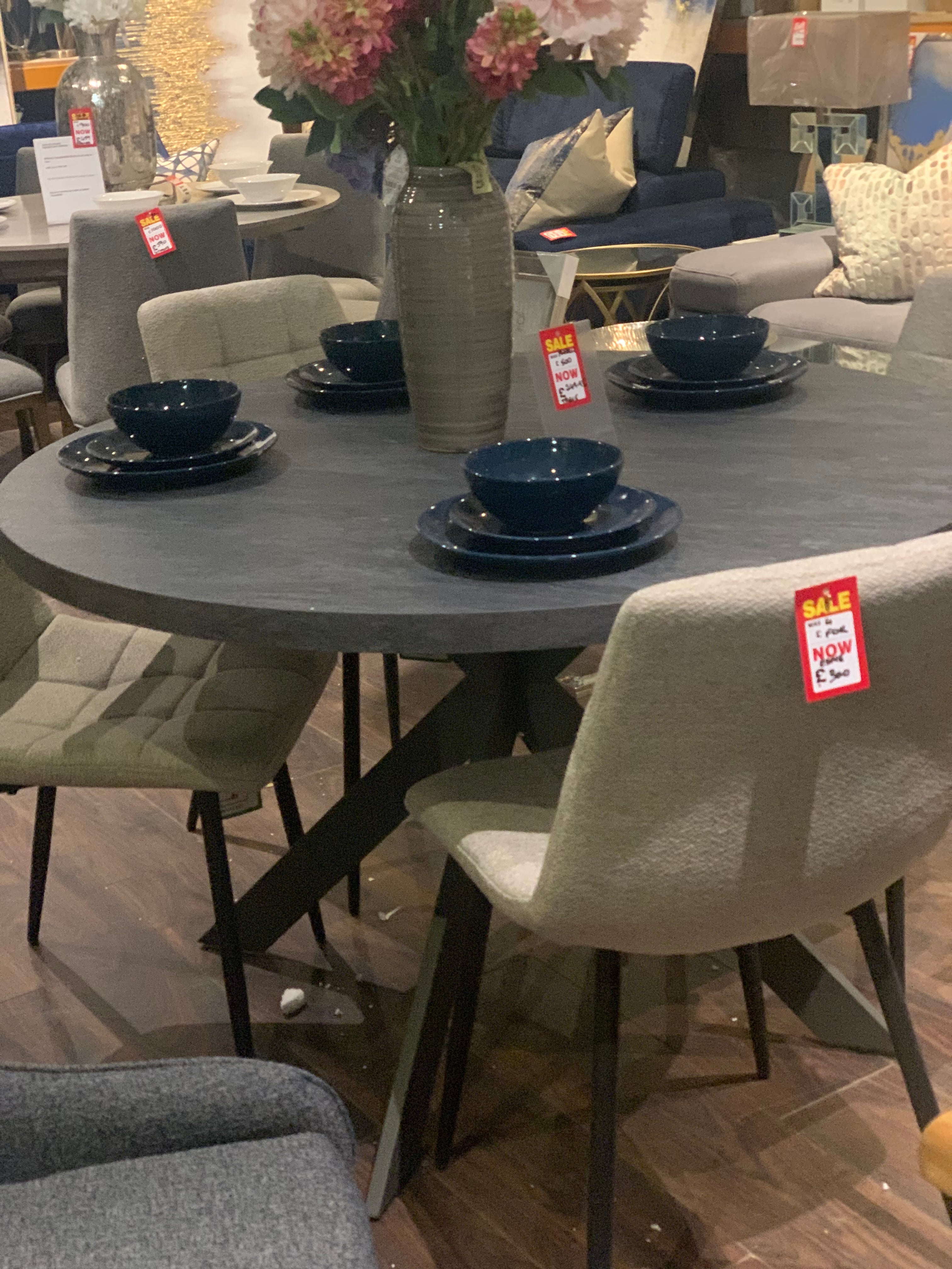 Cream dining chairs deal view instore to purchase