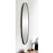 Aida Long oval mirror in gold or silver