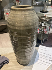 5003 stoneware glazed vase collect only  35 cm