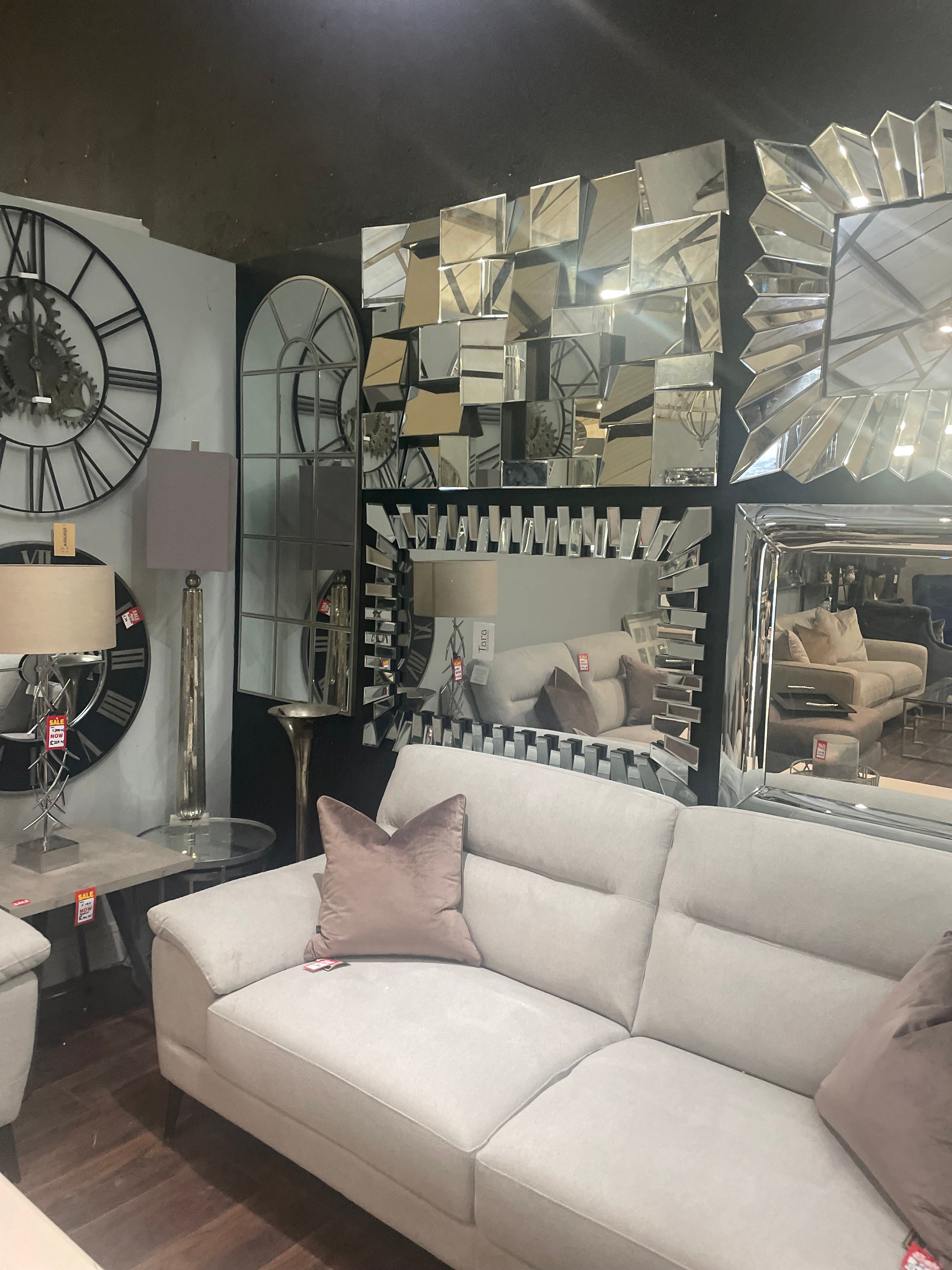 Mirrors on Disposal Sale Offer in our outlet store . Purchase Instore only. Check out our images here