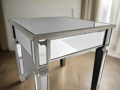Charleston mirrored end table 50x 50 cm   reduced to clear half price Instore purchase only