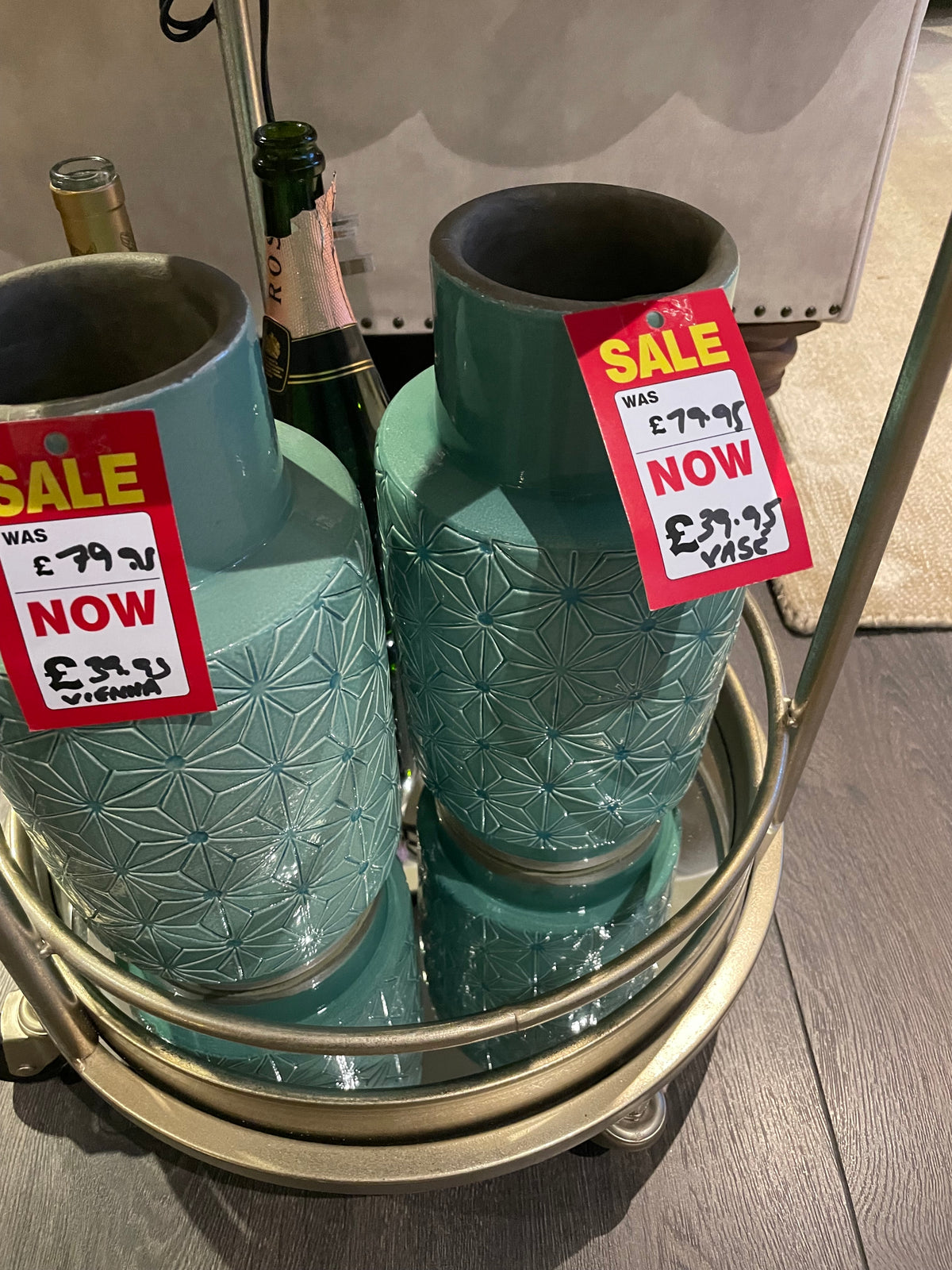 Vase bargains collect only