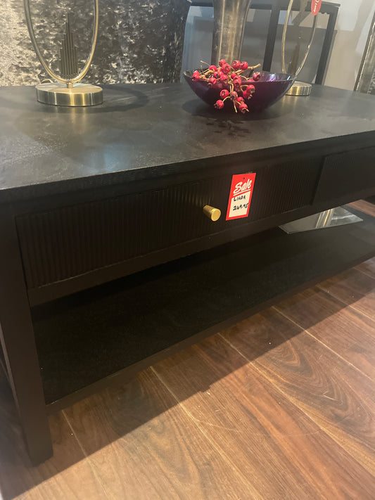 Linda 2 drawer coffee table reduced