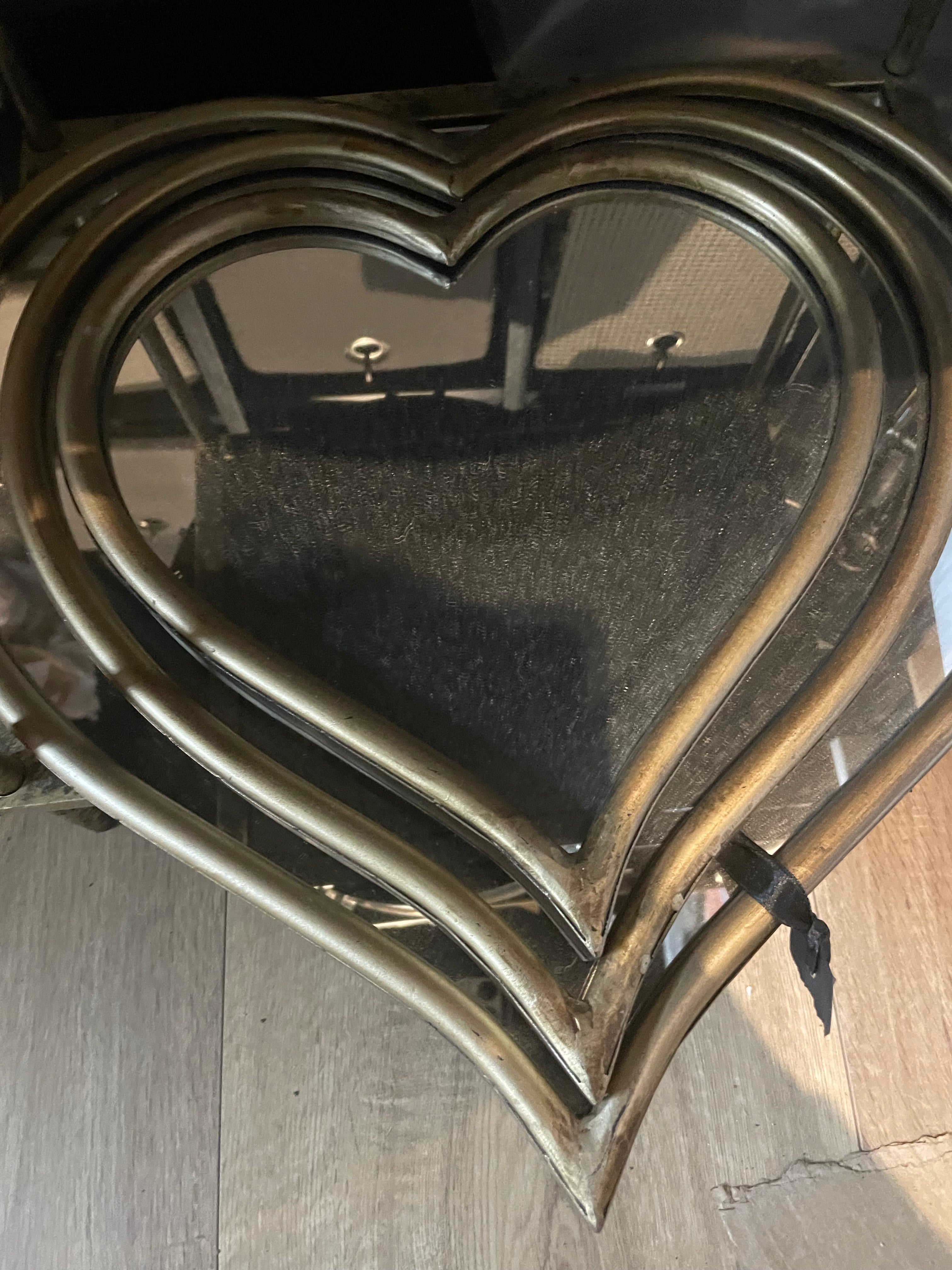 Trio of Heart Mirrors CLEARANCE OFFER ( collect only  ).