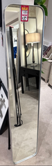 Arlene 150 cm silver dressing mirror with stand clearing at €69.95.  Pay Instore only