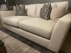 Romeo bespoke sofa collection with free scatters custom stock clearance on display