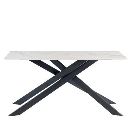 Cordon Dining Table  160 cm. Choice of colour top.