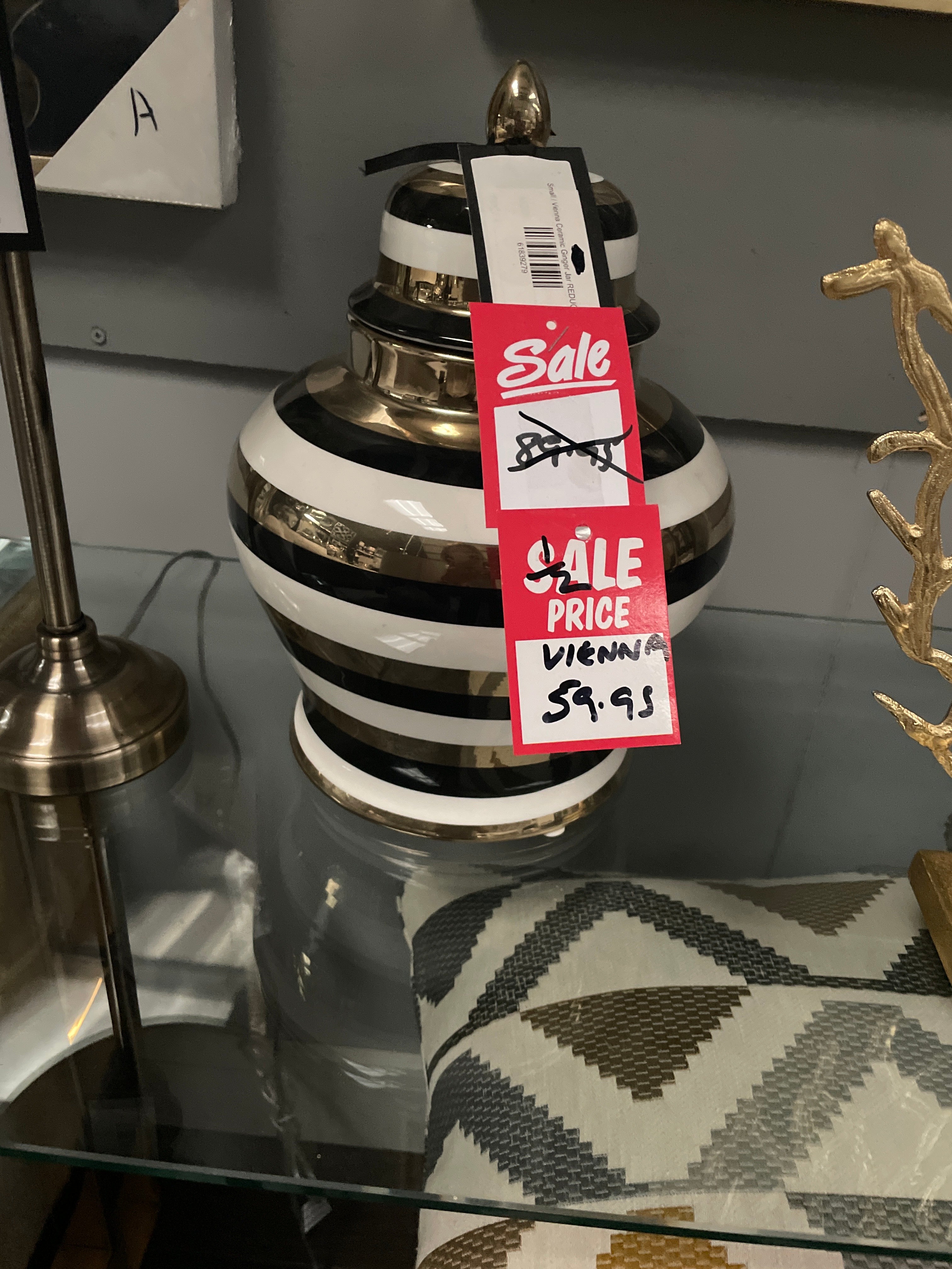 Vienna ginger jar half price Instore only