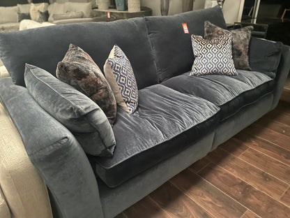 Westbridge Maxwell extra large sofa in kyra indigo reduced by €600 View Instore