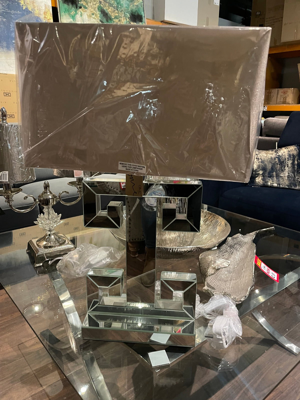 Ariana table lamp Click N Collect half price deals