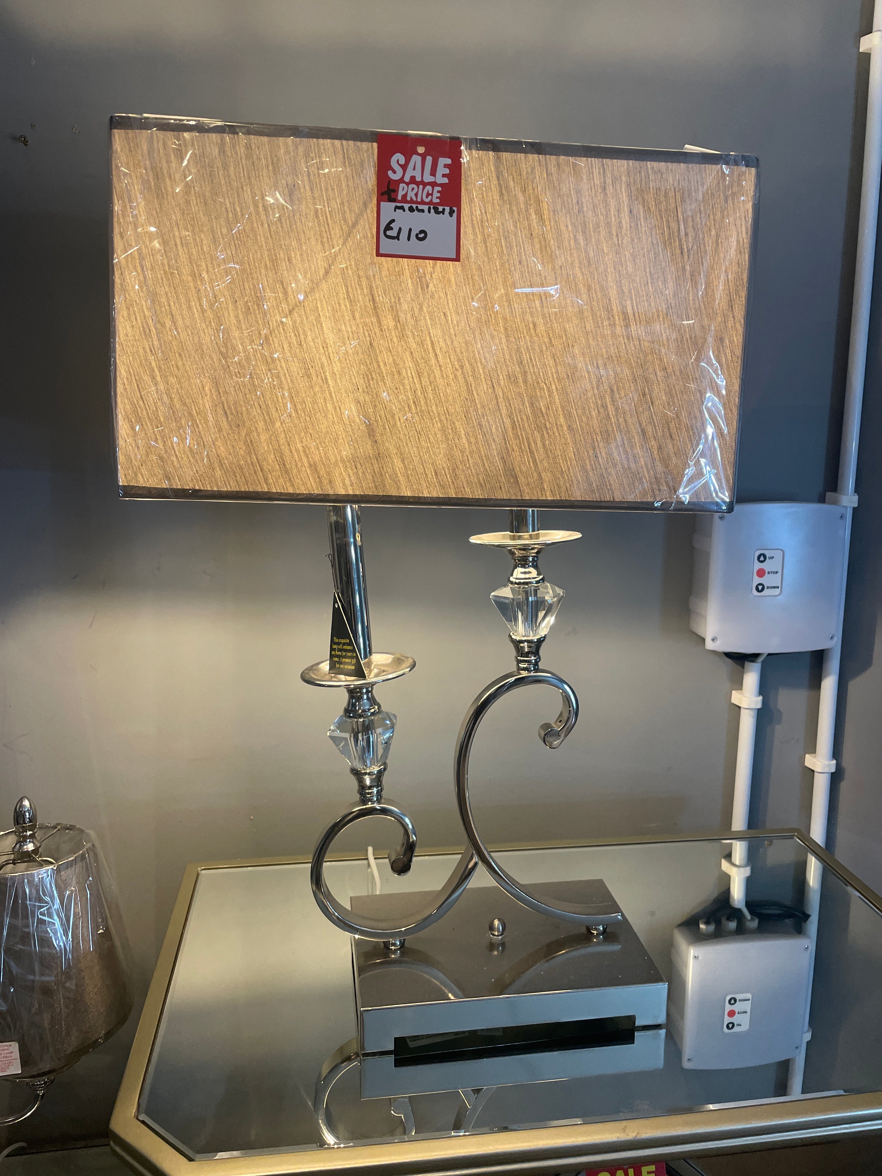 Tishan Table Lamp clearance Instore sold as seen