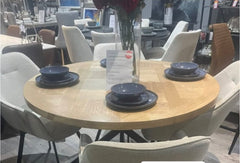 Pamela round 120 cm dining  table