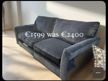 Westbridge Maxwell extra large sofa in kyra indigo reduced by €600 View Instore
