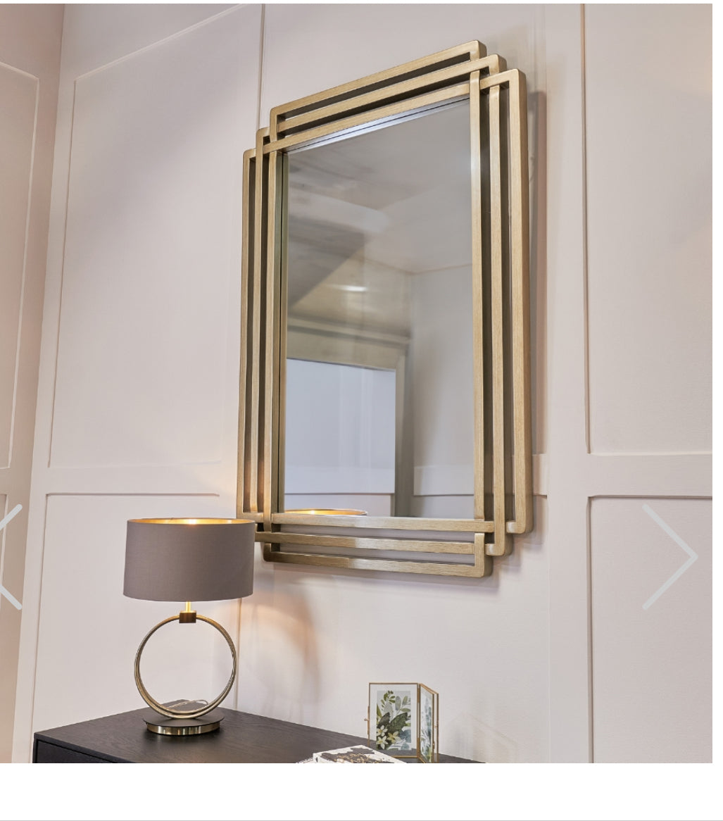 Kensington Oswin Triple Framed Mirror by RV ASTLEY-Renaissance Design Studio