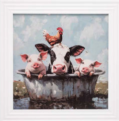 Framed pictures  various 40 x 40 cm Instore purchase Pre order minimum purchase is 2 units