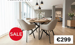 Pamela round 120 cm dining  table 1 only ex showroom