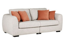 Serene modular sofa  in natural fabric special deal 3 models to order