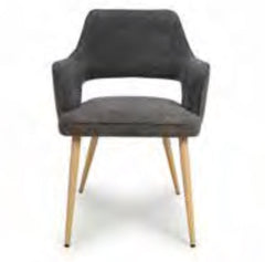 Errol Chairs Counter & Bar stool oak leg in choice of 5 colours