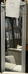 Silver dressing mirror full length collection  Instore only