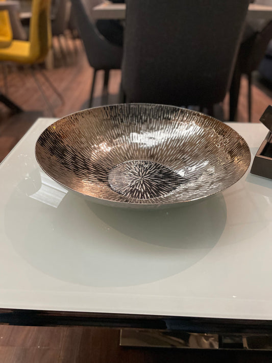 Large nickel bowl less than half price clearance in store