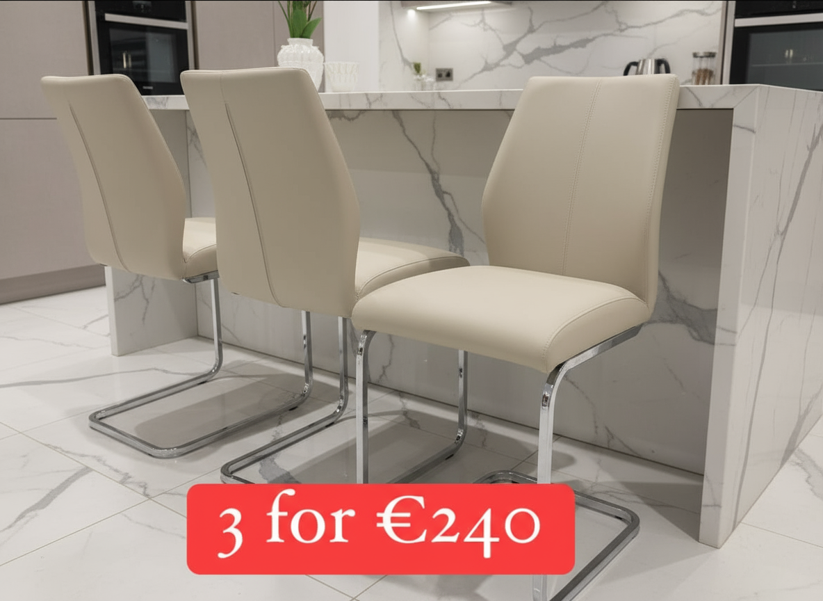 Irma Elis taupe cream  stools almost HALF PRICE   Disposal  for collection sold as seen