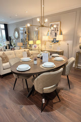 Sandy  Oak  180 cm oval dining table REDUCED . Collect or pay postage/delivery
