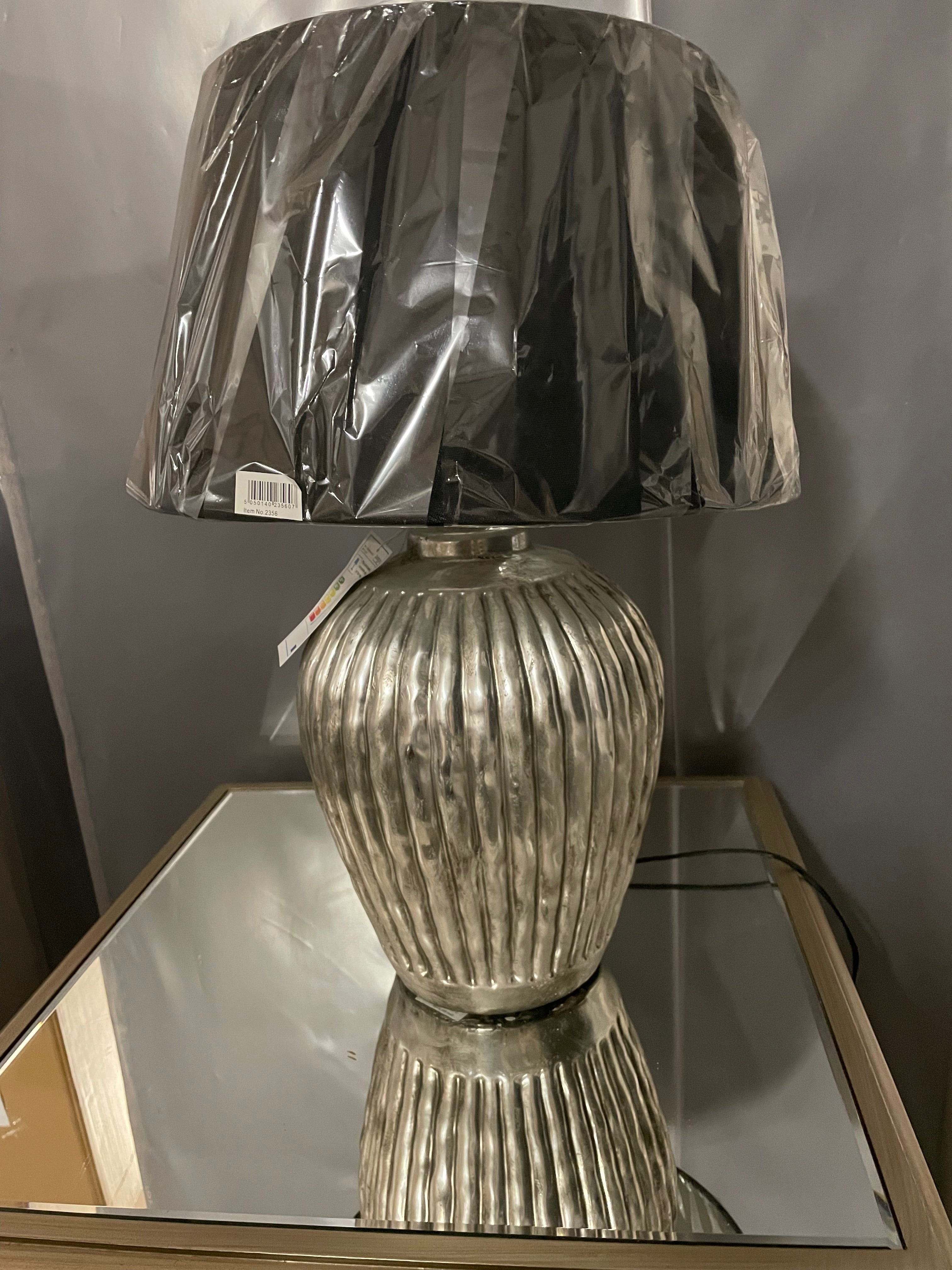 Table lamp with shade on clearance sale offer 2356