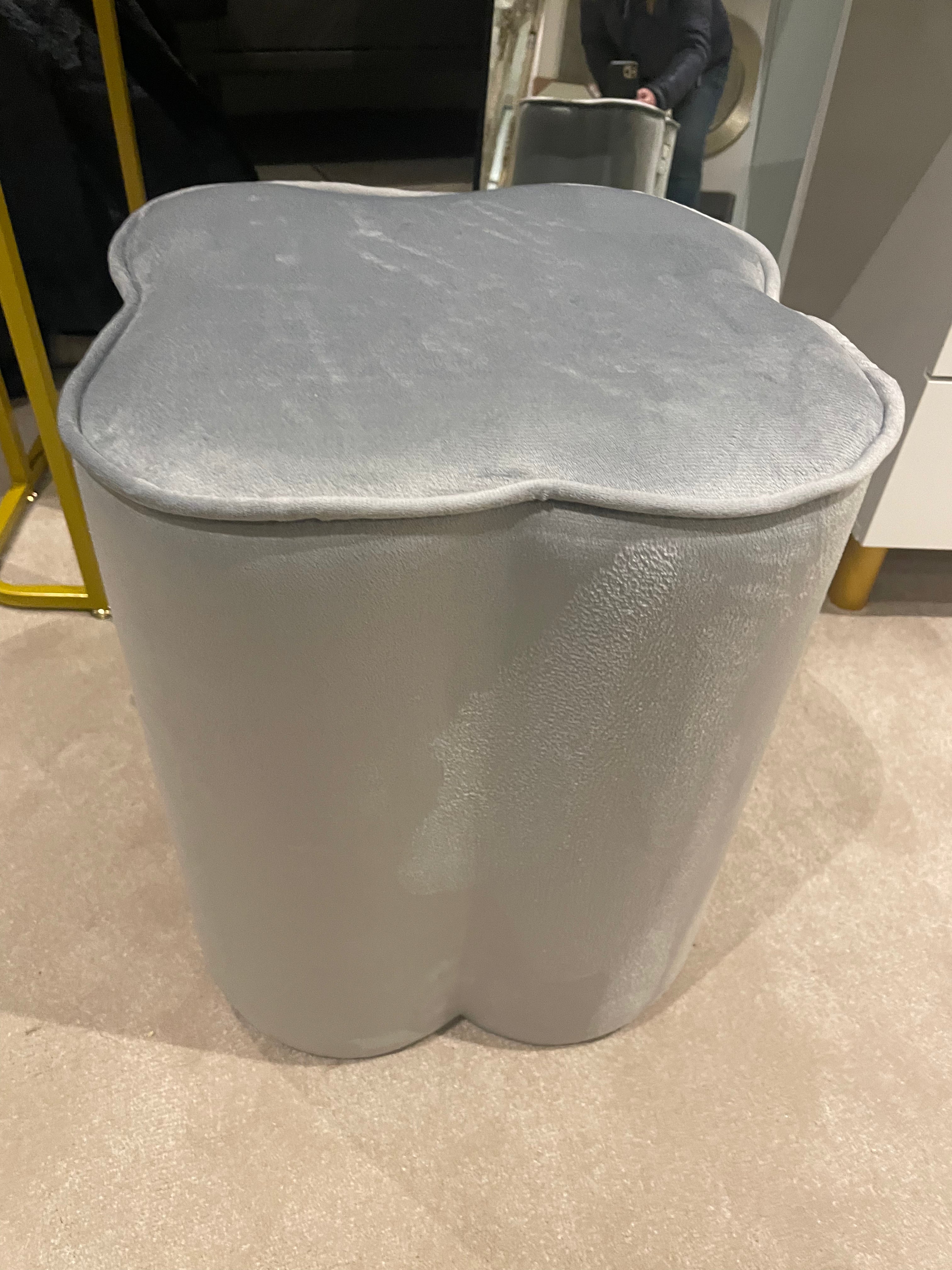 Karl  3 piece Dressing table w stool and mirror SPECIAL instore purchase . White marl .