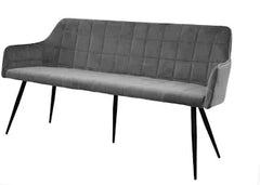 Vienna Velvet Dining   bench Half price offer Purchase INSTORE only call 014927040