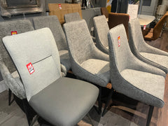 Monaco grey gloss dining table 120 cm clearance new in box pay instore only . No exchange. 4 seater model